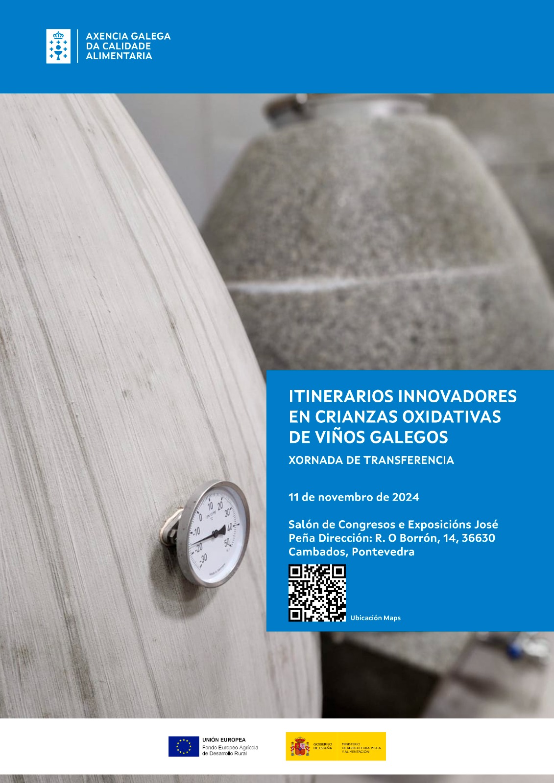 ITINERARIOS INNOVADORES EN CRIANZAS OXIDATIVAS DE VIÑOS GALEGOS