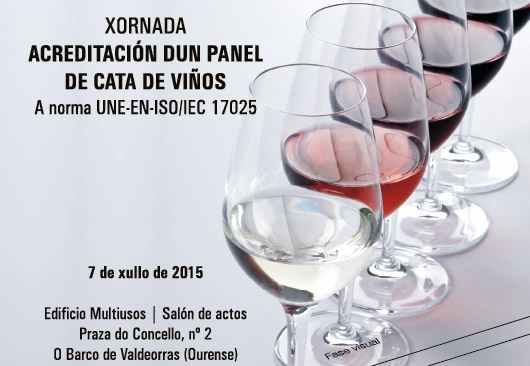 XORNADA ACREDITACIÓN DUN PANEL DE CATA. A norma UNE-EN-ISO/IEC 17025