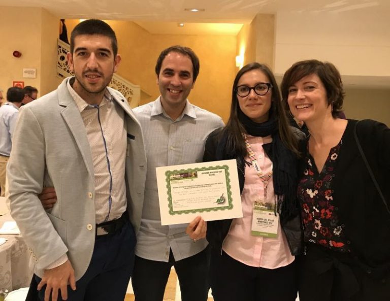 Investigadores de EVEGA reciben el premio al mejor póster del Congreso Nacional de la Sociedad Española de Fitopatología