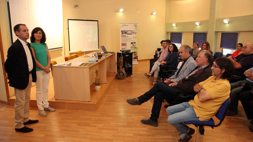 A Consellería do Medio Rural presentou un video de selección clonal e un tríptico sobre produción integrada producidos pola EVEGA